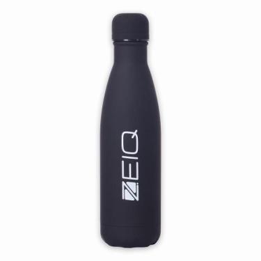 Imagem de Garrafa térmica Zeiq emborrachada 500ml - Preta