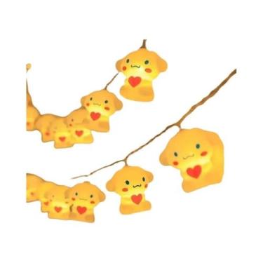 Imagem de Luzes De Cordão Hello Kitty Kawaii Sanrio, Alimentadas Por Bateria, De