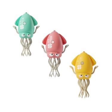 Imagem de Brinquedo Musical Infantil Polvo Dançante, Kit com 3 Cores, Desenvolvimento Sensorial e Coordenação Motora, Brinquedo Educativo com Luzes e Sons