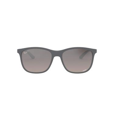 Imagem de Óculos de Sol Ray-Ban Polarizado Chromance 0RB4330CH 60175J Tam 56 / Cinza - Lentes Cinza Espelhado