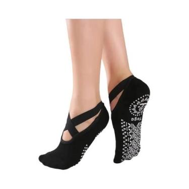 Imagem de Meias Antiderrapantes E Respiráveis Para Pilates E Yoga Para Mulheres,