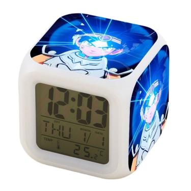 Imagem de Relógio digital LED com função de despertador Dragon Quests 8cm