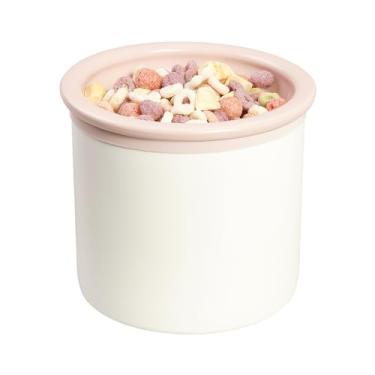 Imagem de BOWLBOWL Tigelas elevadas para cães e gatos, tigelas elevadas de 16,5 cm de largura, adequadas para bigodes, tigelas antivômito para gatos em ambientes internos, tigela para cães sem derramamento,