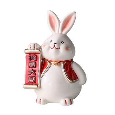 Imagem de Cofrinho criativo requintado ornamentos de mesa de cerâmica cofrinho cofrinho cofre de moedas para entrada de sala de estar fácil de armazenar