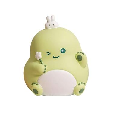 Imagem de Cofrinho criativo requintado de plástico macio bonito cofre de dinheiro ornamento de mesa pode abrir para casa fácil de armazenar