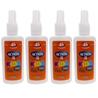 Imagem de Spray Repelente Kids de Insetos com Icaridina 105ml Action, kit4unidad