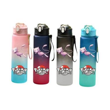 Imagem de Garrafa De Água Esportiva Pokémon Pikachu Charizard 800ML À Prova De V