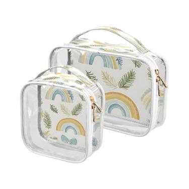 Imagem de xigua Bolsa de maquiagem de aviões de desenho animado para mulheres, bolsa de cosméticos de viagem, bolsa de higiene portátil à prova d'água para viagens, férias, organização de banheiro