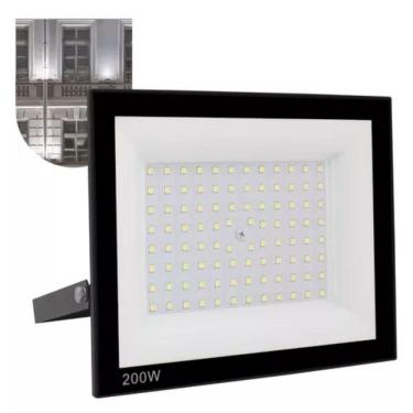 Imagem de Refletor Led 200W Iluminação Casa Salão  Barato