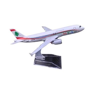 Imagem de Modelo De Aeronave Em Metal Fundido De 6 Polegadas, Réplica Miniatura 