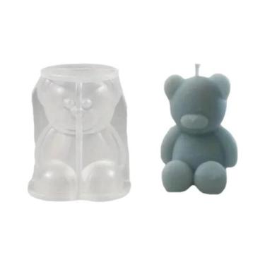 Imagem de Molde De Silicone Em Forma De Urso Para Velas Aromáticas, Fabricação D