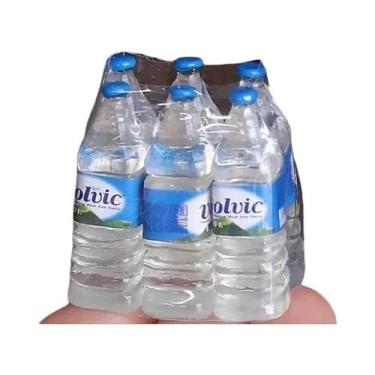 Imagem de Conjunto De Modelos De Garrafa De Água Mineral Em Miniatura 6 Peças Pa