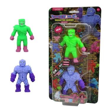 Imagem de 2 Mini Bonecos Elásticos Zombor E Volkini - Stretchapalz