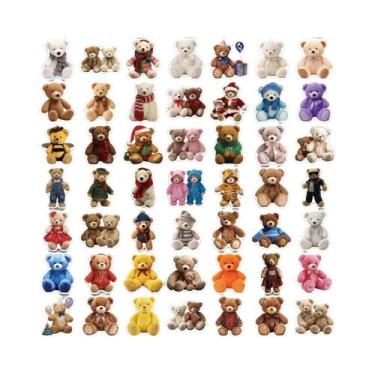 Imagem de Adesivos De Graffiti De Urso De Pelúcia 50/100PCS Para Crianças, Caixa
