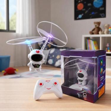 Imagem de Drone Infantil Zoop Toys Voador Com Led Sensor Usb Controle Remoto USB