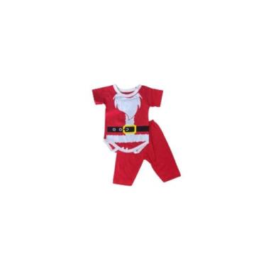 Imagem de Body e calça primeiro natal menino 3-6 meses - Sem Marca
