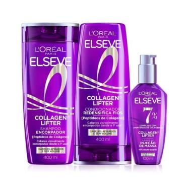 Imagem de Kit LOréal Paris Elseve Collagen Lifter  Shampoo + Condicionador 400mL