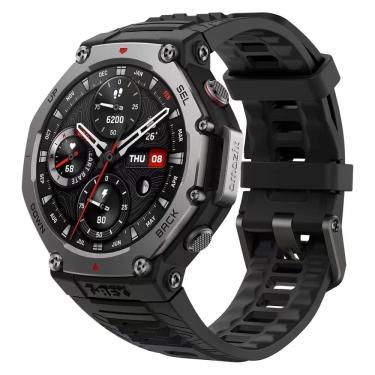 Imagem de Smartwatch Amazfit T-rex 3 A2323-22 1.36" Spo2 e Frequência Cardíaca 480h Preto