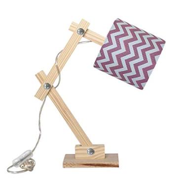 Imagem de Luminaria Articulada Carambola Chevron Rosa