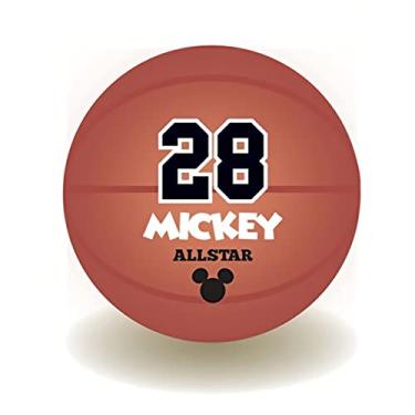 Imagem de Disney Ímã de PVC de basquete Mickey Mouse, 10 cm, multicolorido