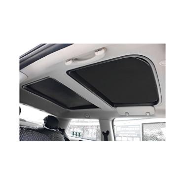 Imagem de Yu Motor 2 peças dobrável para-sol para-sol isolamento térmico ajuste para Mini Cooper, Clubman e Countryman R56 todos os anos