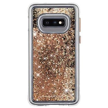 Imagem de Case-Mate - Cachoeira - Samsung Galaxy S10e - Capa com glitter líquido - Dourada