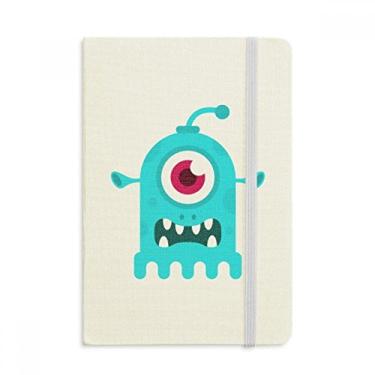 Imagem de Caderno Alien Blue Cyclops do Universo e Alienígena, capa dura oficial, diário clássico