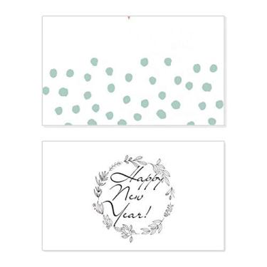 Imagem de Love Abstract Plants Art Pattern New Year Festival Greeting Card Bless Message Gift