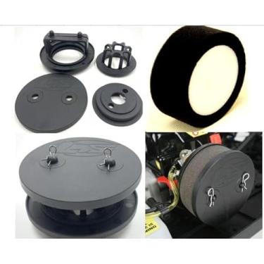 Imagem de SF5T-VIE Filtro de ar (plástico) 1/5 RC MODELO RC motor de carro para Losi LOSB5022 Conjunto completo de filtro de ar/purificador de ar: DDT ROVAN LT QL LOSI 5IVE-T 5T Zenoah CHUNAG YANG Gasolina HPI
