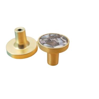 Imagem de Puxadores da cozinha da mobília do armário da gaveta para o botão da cozinha da mobília da gaveta da porta do armário decoram o gancho de suspensão da parede, s, pedra do escudo