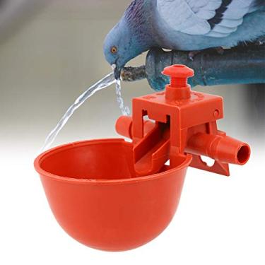 Imagem de 10 Pçs Frango Aves Bebedor Waterer Tigela de água Copo Ferramenta de água Potável Acessórios Gaiola, Feito de Material de, Fácil de Instalar, Preenchido