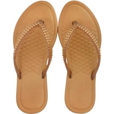 Imagem de Grendha Todo Dia Brilha Rast Ad - Terroso escuro glitter - 35