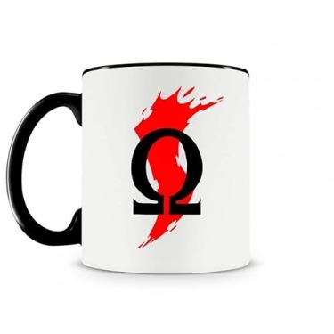 Imagem de Caneca God Of War Logo 2 Preta 330 ml