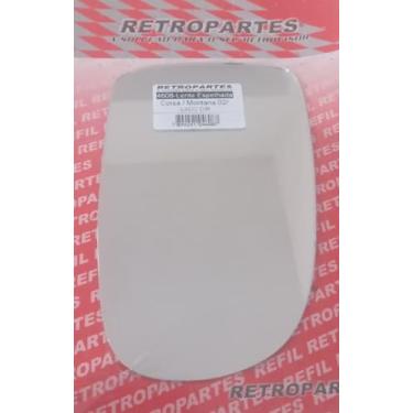 Imagem de Lente de Retrovisor Vidro Espelho Lado Direito Carona, Corsa Max Sedan Hatch Montana 03/ Frente de Montana
