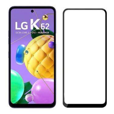 Imagem de Pelicula Vidro 3D Para LG K62 / K62 + Plus Cobre Toda Tela - Universo