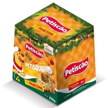 Imagem de Bifinho petisquinho pet 250g petiscão sabor panetone cães        