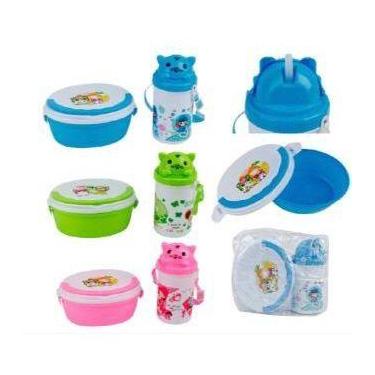 Imagem de Lancheira Infantil 2 PÇS Para Escola Acompanha Bolsinha Plástica 400/6