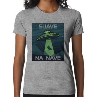 Imagem de Baby Look Suave na nave - Foca na Moda, Cinza, M