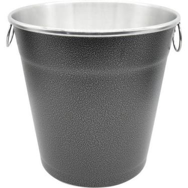 Imagem de Balde Alumínio para Gelo 8 Litros Craqueada - Docesar