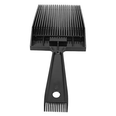 Imagem de Pente Superior Liso, Corte de Corte de Cabelo Profissional Barbeiro de Penteado Liso, Material de Abdomínio Leve para Criar Cortes de Cabelo Elegantes