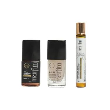 Imagem de Kit Fortalecedor de Unhas com Cálcio, Base e Blend Óleo | Tratamento para Unhas Fracas, Quebradiças e Pós-Gel - Hidratação e Reconstrução