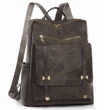 Imagem de Mochila Feminina Bolso Antifurto Dia A Dia Adulto Moderna Social Escol