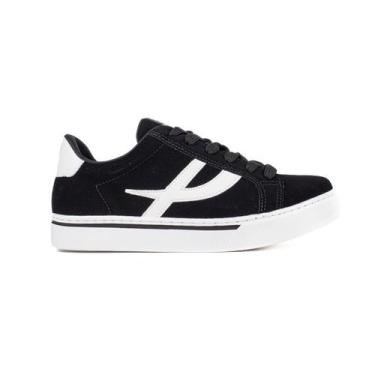 Imagem de Tenis Via Marte Sneaker Feminino Moda Nobuck Original 016-012, 36, Pre