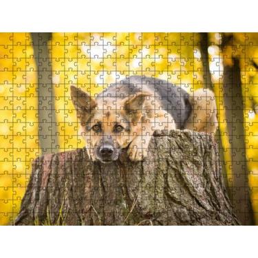 Imagem de Quebra-Cabeça Inclusivo 300 peças Cachorros que Encantam e Ensinam - C
