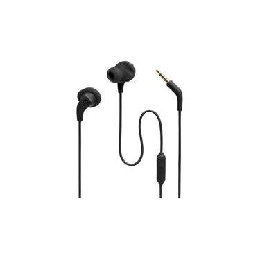 Imagem de Fone de Ouvido Esportivo JBL Endurance Run 2, com Microfone, Resistente a Água, Preto - JBLENDURRUN2BLK