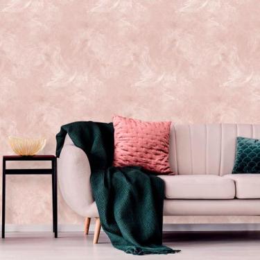 Imagem de Papel de Parede Cimento Queimado Rosé 270 - Inove Papéis de Parede