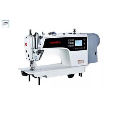 Imagem de Máquina Reta que Costura de Tudo gemsy eletrônica- Corte -SA, 220V