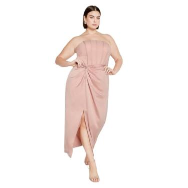 Imagem de Maxi Leyla plus size em rosa balé, Balé, rosa, 52