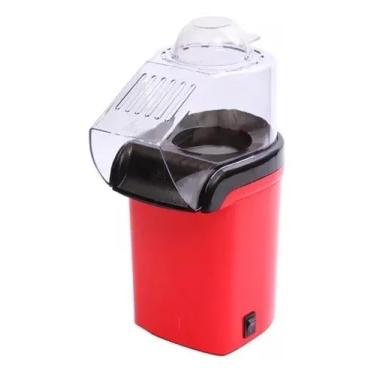Imagem de Pipoqueira Elétrica de Ar Quente, 1200W, 27cm, Vermelha, 110V, Sem Óleo