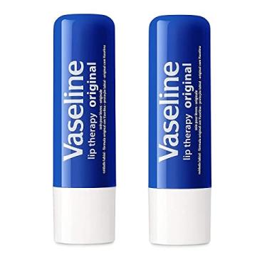 Imagem de Vaseline Bastão de terapia labial, original, 9,6 g (pacote duplo)
